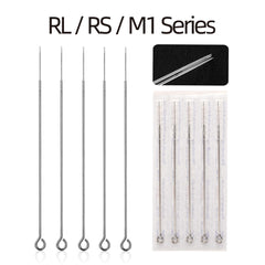 ATOMUS Tattoo Traditional Needle 5pcs #12 0.35mm 1203 1205 1207 1209 RL RS M1 Series