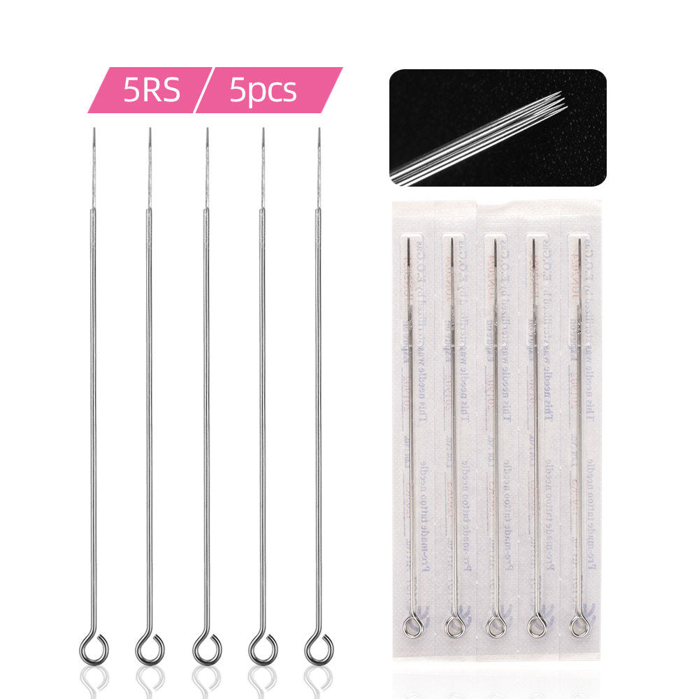 ATOMUS Tattoo Traditional Needle 5pcs #12 0.35mm 1203 1205 1207 1209 RL RS M1 Series