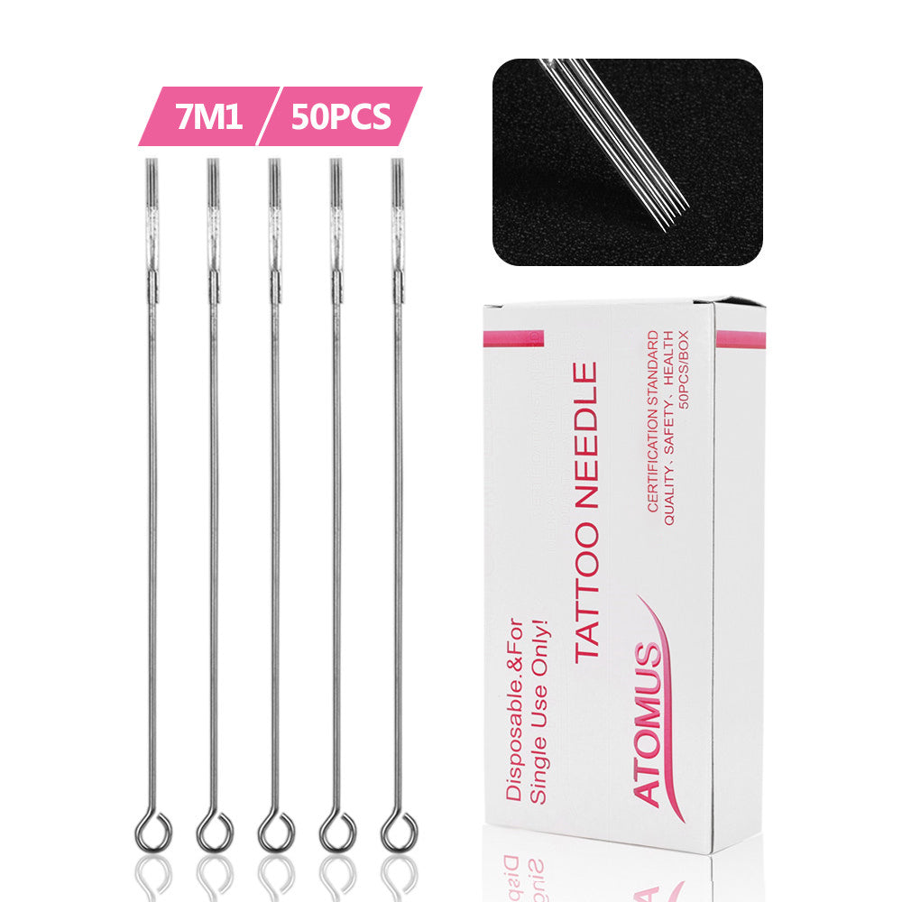 ATOMUS Tattoo Traditional Needle 50pcs #12 0.35mm 1203 1205 1207 1209 RL RS M1 Series