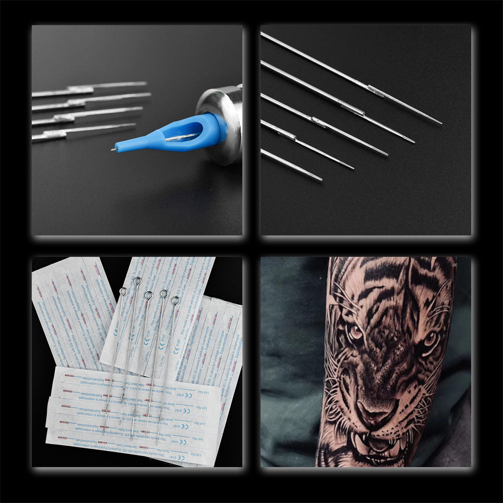 ATOMUS Tattoo Traditional Needle 1203RL 1205RL 1207RL 1209RL 1203RS 1205RS 1207RS 1209RS 1205M1 1207M1 Mix 100pcs #12 0.35mm