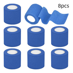 ATOMUS 8 Pack Self Adhesive Tattoo Bandage Wrap 2"  Athletic Tape Tattoo Grip Wrap Ankle Tape