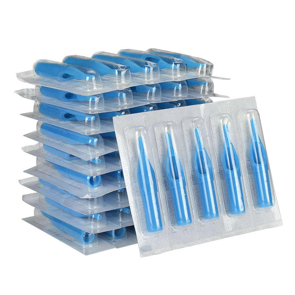 ATOMUS Disposable Tattoo Tips - 3DT 5DT 7DT 9DT 3RT 5RT 7RT 9RT 5FT 7FT Mix 50pcs