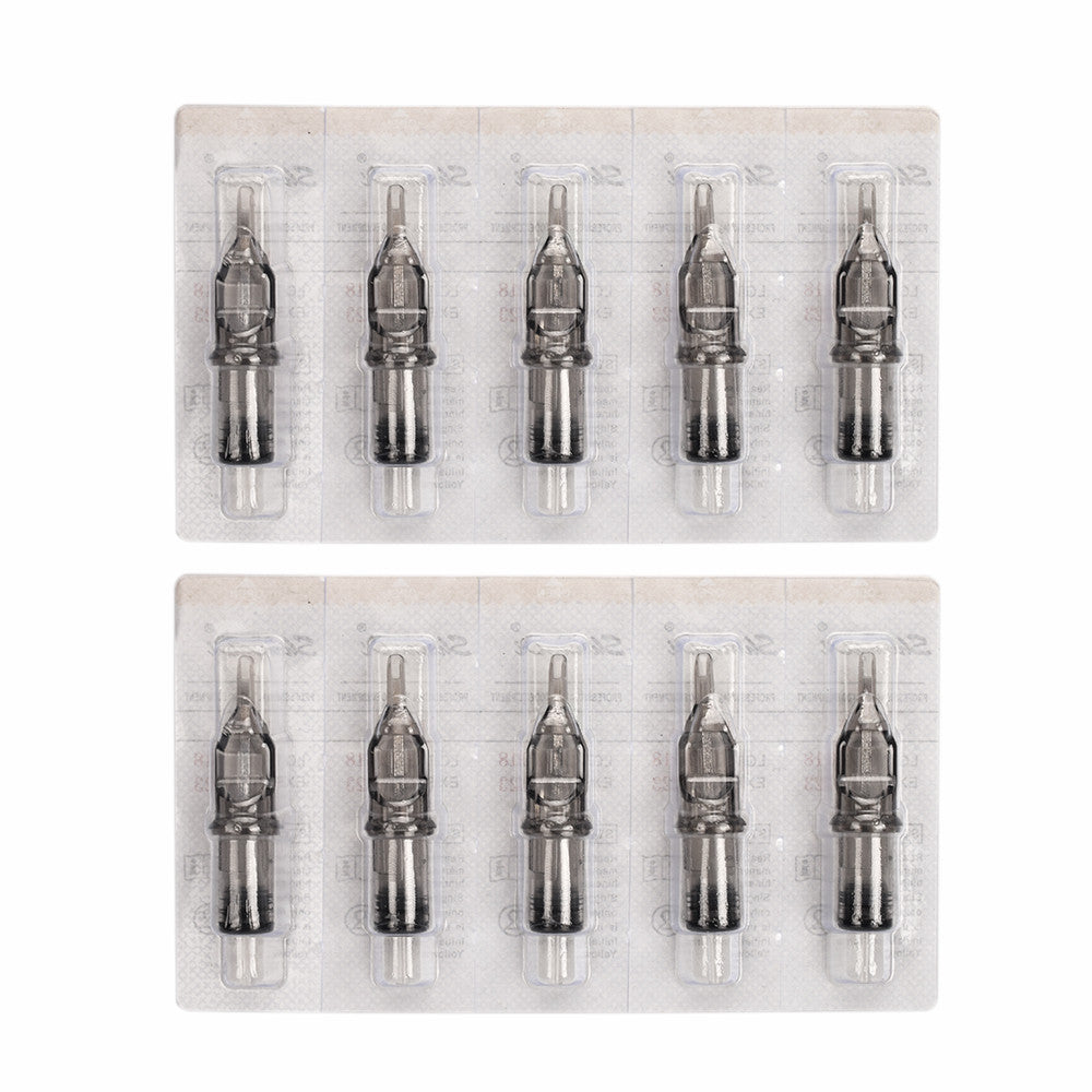 ATOMUS Tattoo Cartridge Needle 10pcs -Standard Flat Shader #12 0.35mm F Series