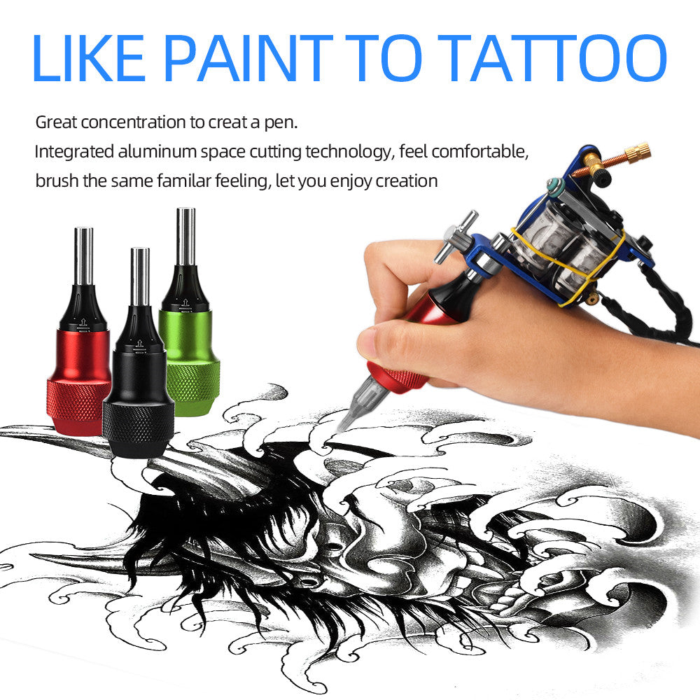 ATOMUS Adjustable Cartridge Tattoo Grips CNC Aluminum Alloy 30mm for Rotary Tattoo Gun and Coil Machine