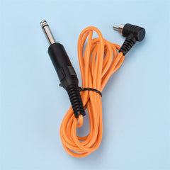 ATOMUS Tattoo Clip Cable - RCA to 6.35mm Adapter Silicone Cord for Tattoo Devices
