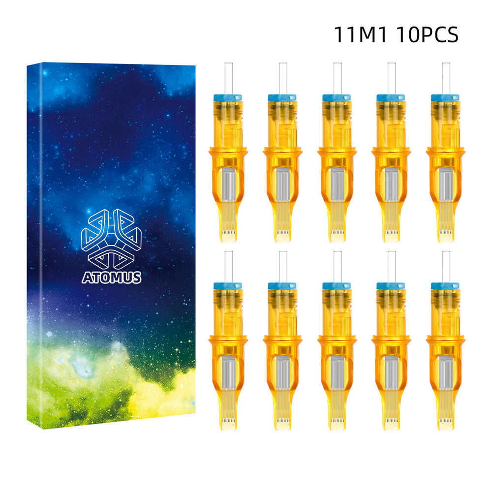 ATOMUS Tattoo Cartridge Needle 10pcs -Standard Magnum Shader #12 0.35mm M1 Series