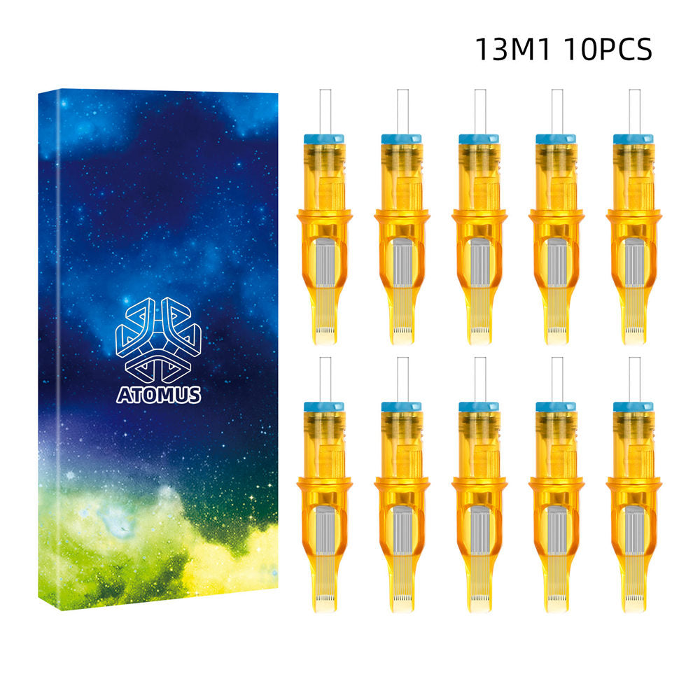 ATOMUS Tattoo Cartridge Needle 10pcs -Standard Magnum Shader #12 0.35mm M1 Series