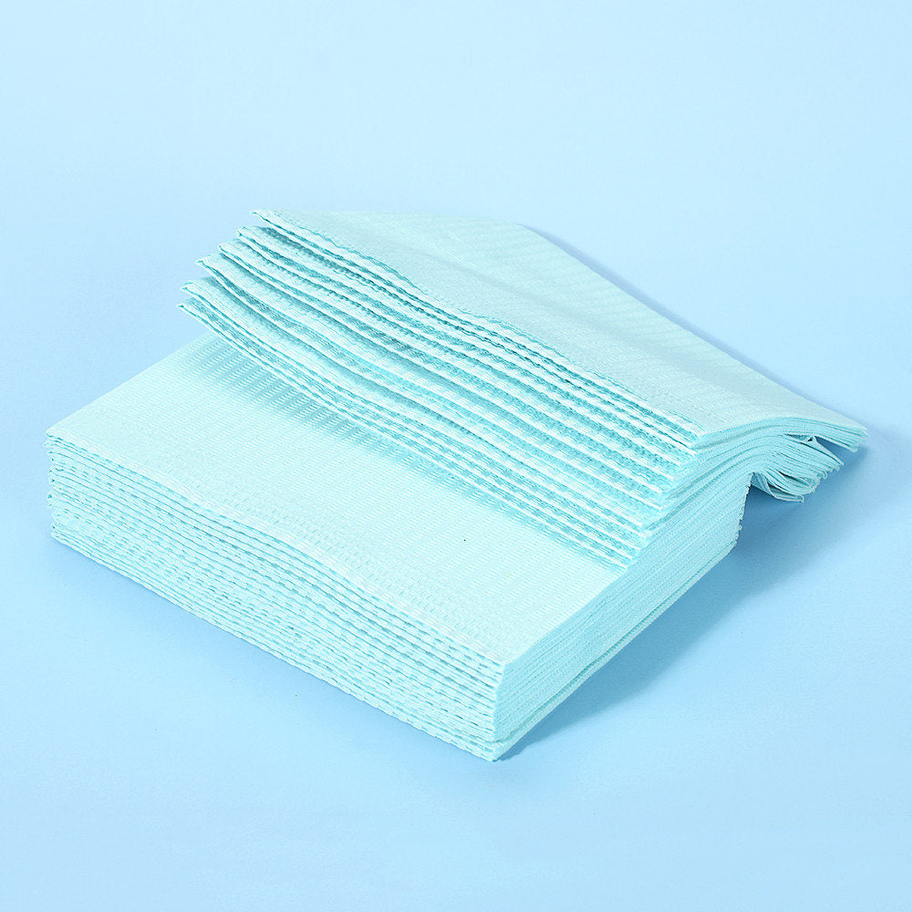 ATOMUS Tattoo Tablecloth - 125pcs Disposable Cleaning Color Absorbent Mat for Tattoo Workbench