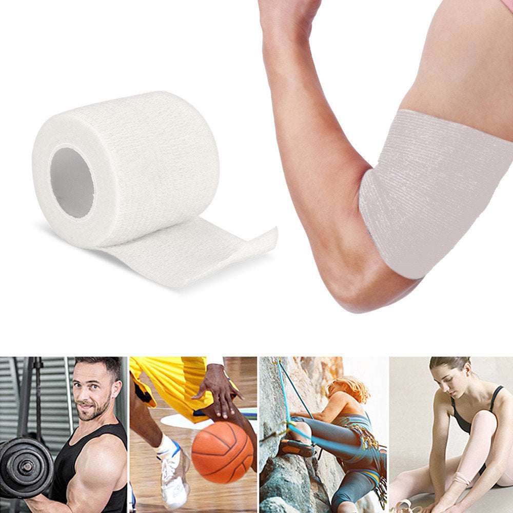 ATOMUS 24 Pack Self Adhesive Tattoo Bandage Wrap 2"  Athletic Tape Tattoo Grip Wrap Ankle Tape