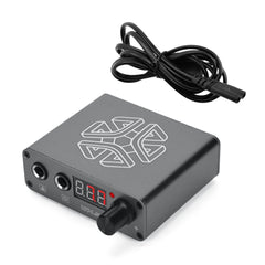 ATOMUS Tattoo Power Supply LED Digital Foot Pedal Compact 1 Clip Cord