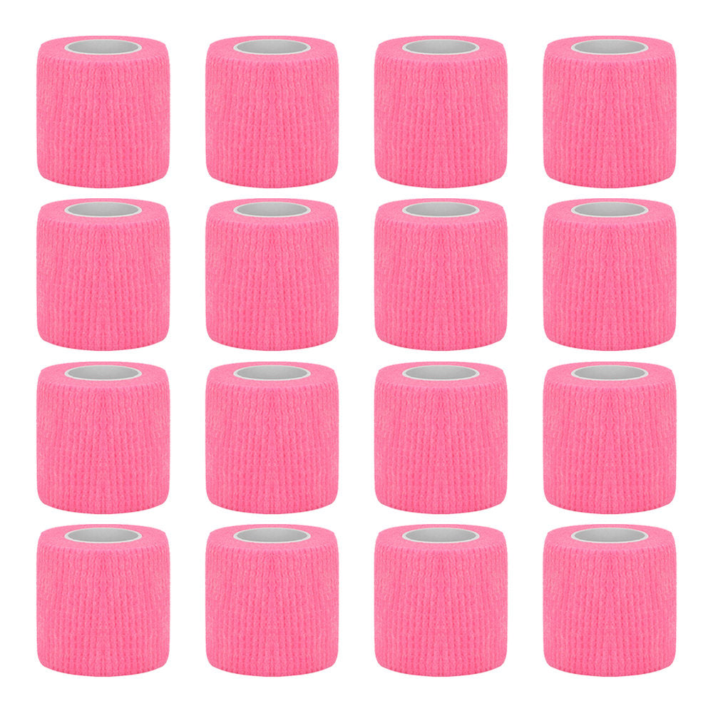 ATOMUS 16 Pack Self Adhesive Tattoo Bandage Wrap 2"  Athletic Tape Tattoo Grip Wrap Ankle Tape