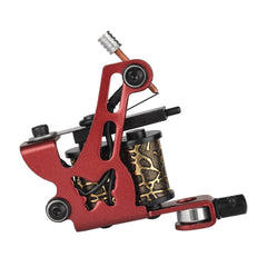 ATOMUS Tattoo Coil Machine Gun 10 Wraps Coil Liner Shader Iron Frame for Tattoo Beginners Starters