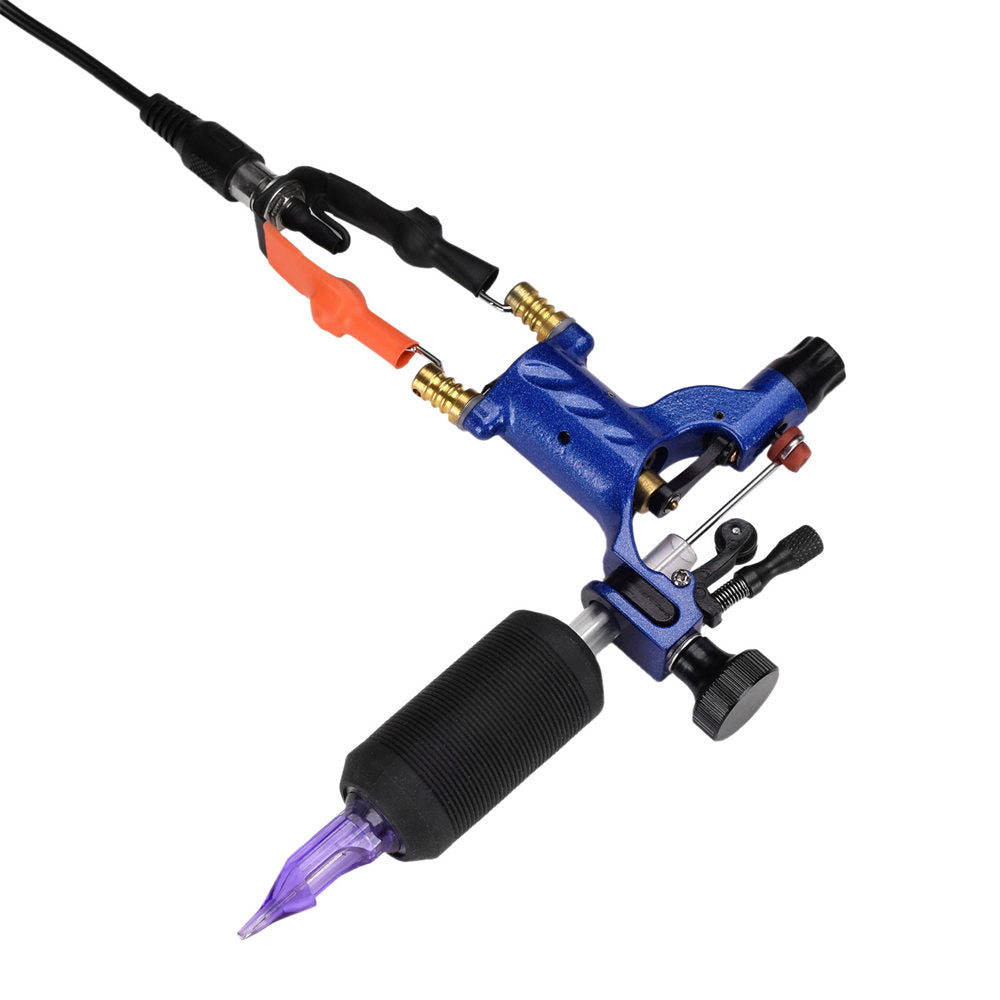 ATOMUS RCA to 6.35mm Silicone Tattoo Clip Cable - Designed for Tattoo Pen Rotary Machine