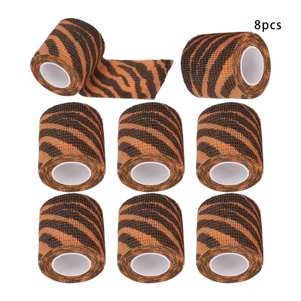 ATOMUS 8 Pack Self Adhesive Tattoo Bandage Wrap 2"  Athletic Tape Tattoo Grip Wrap Ankle Tape