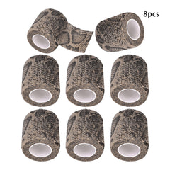 ATOMUS 8 Pack Self Adhesive Tattoo Bandage Wrap 2"  Athletic Tape Tattoo Grip Wrap Ankle Tape