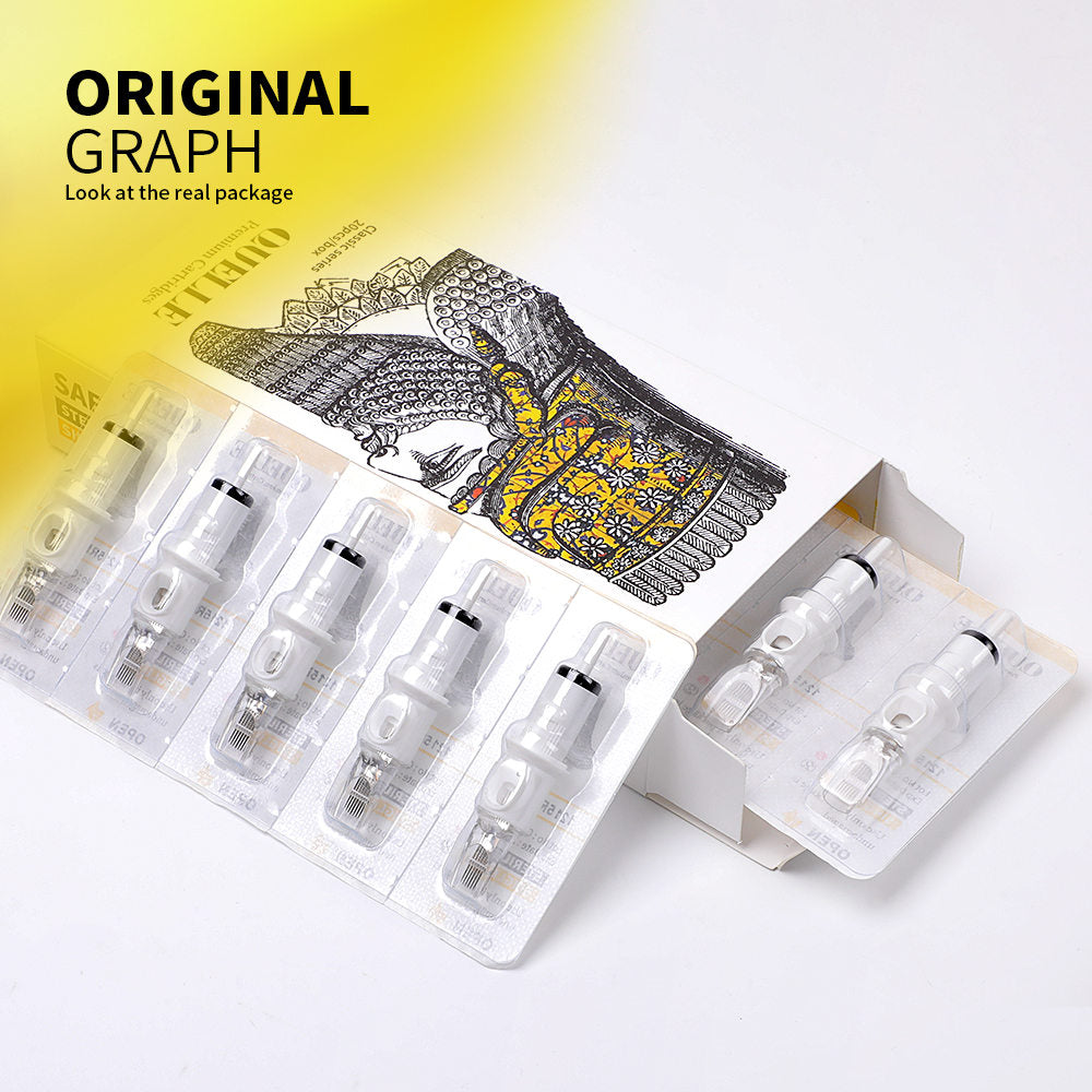 Tattoo Cartridge Needle 20pcs #10 0.30mm 1003RL Round Liners RL Series