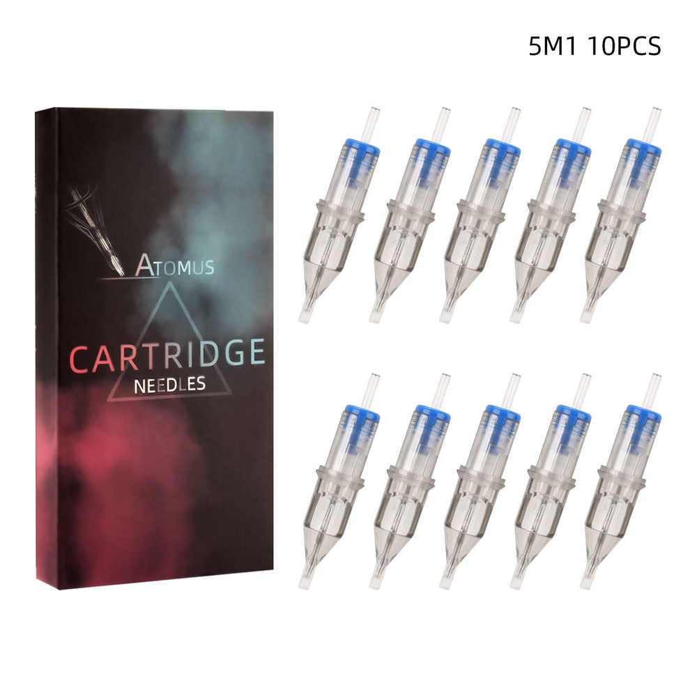 ATOMUS Tattoo Cartridge Needle 10pcs #12 0.35mm 1203 1205 1207 1209 RL RS M1Series