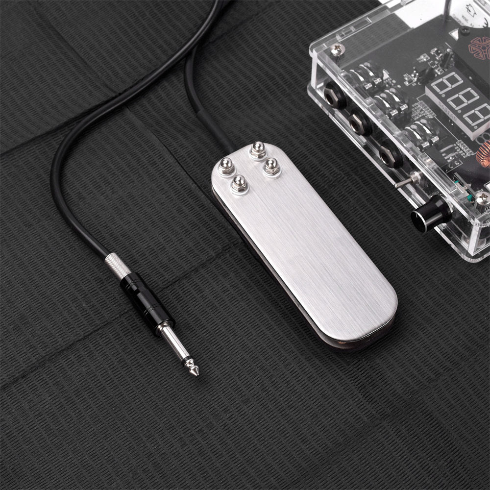ATOMUS Tattoo Foot Switch - 6.35MM Cable Control for Gun Kits - Ideal Beginner Tool