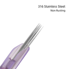 ATOMUS Tattoo Cartridge Needle 10pcs -Standard Magnum Shader #12 0.35mm Purple M1 Series